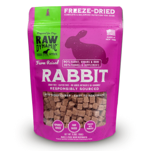 Raw Dynamic Frozen Raw Rabbit Formula for Dogs