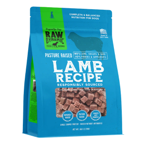 Raw Dynamic Frozen Raw Lamb Formula for Dogs