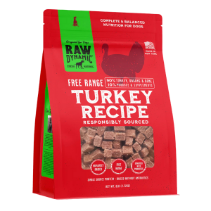 Raw Dynamic Freeze-Dried Turkey Formula for Dogs