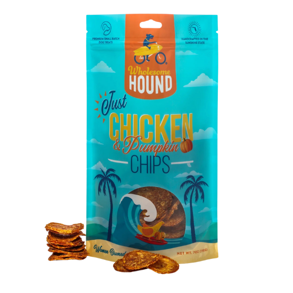 Wholesome Hound Just Chicken & Pumpkin Chips