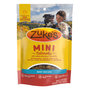 Zuke’s Mini Naturals Beef Recipe Dog Treats