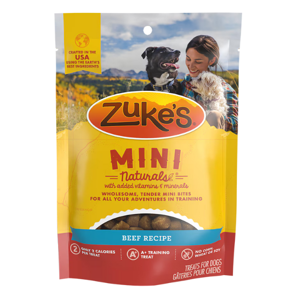 Zuke’s Mini Naturals Beef Recipe Dog Treats