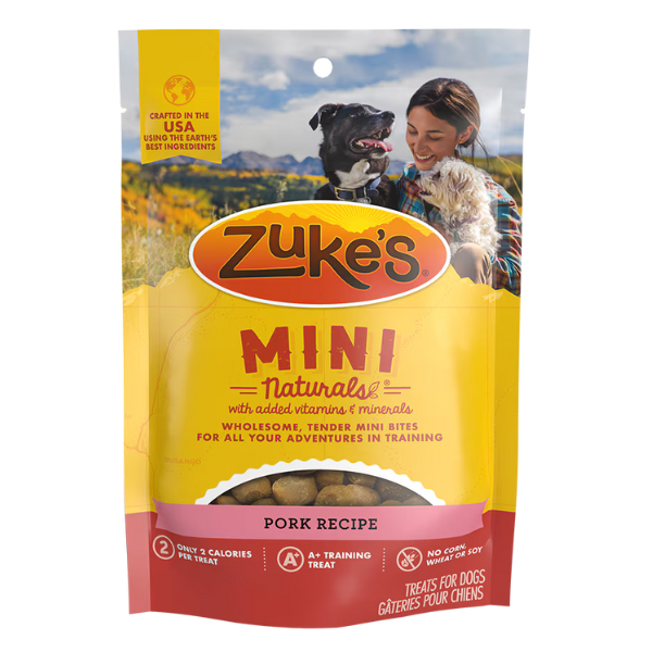 Zuke’s Mini Naturals Pork Recipe Dog Treats