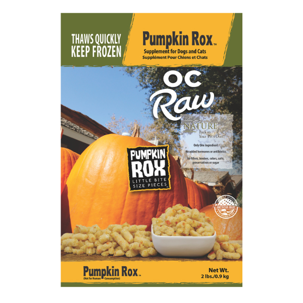 OC Raw Pumpkin Rox - 2# Rox