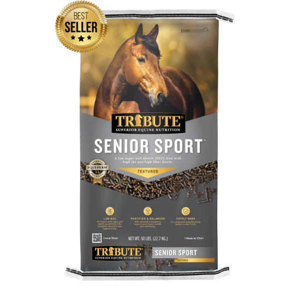 Tribute Senior Sport Textured, Low NSC, High Fat, High Fiber Feed