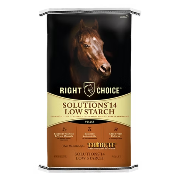 Right Choice Solutions 14 Low Starch Horse Feed