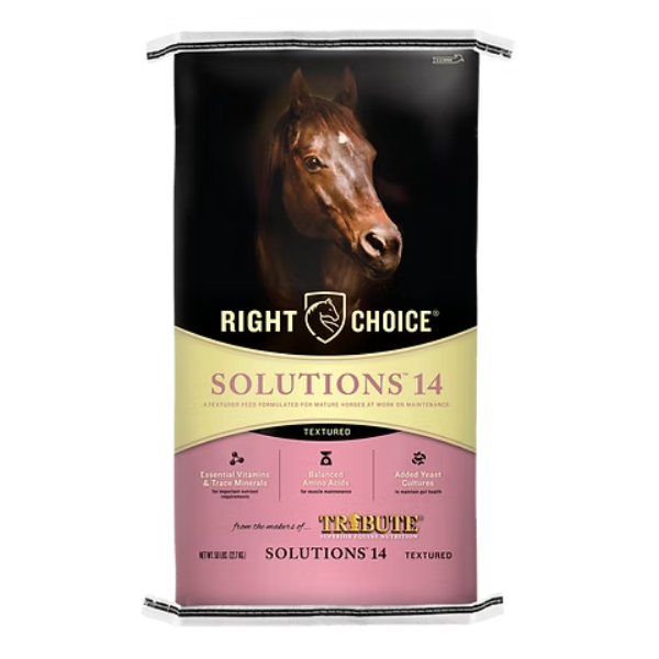 Right Choice Solutions 14 Textured Horse Feed