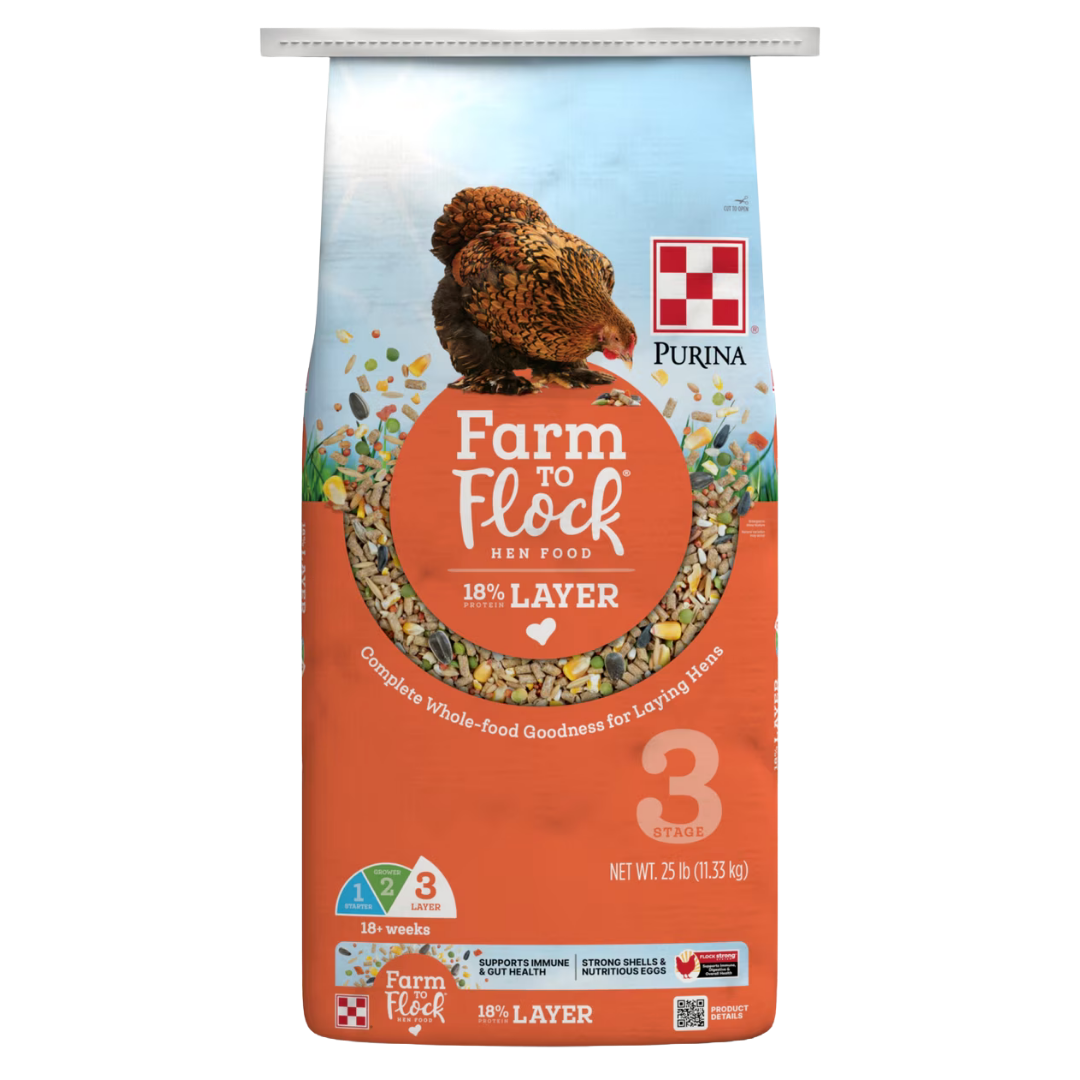 Purina Farm to Flock™ 18% Layer Food