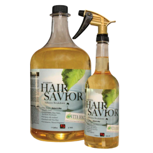 Sullivan's Hair Savior. Ahesive breakdown.