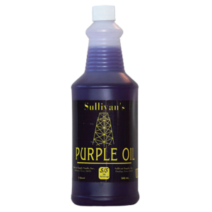 Sullivan's Purple Oil. Quart size plastic bottle.
