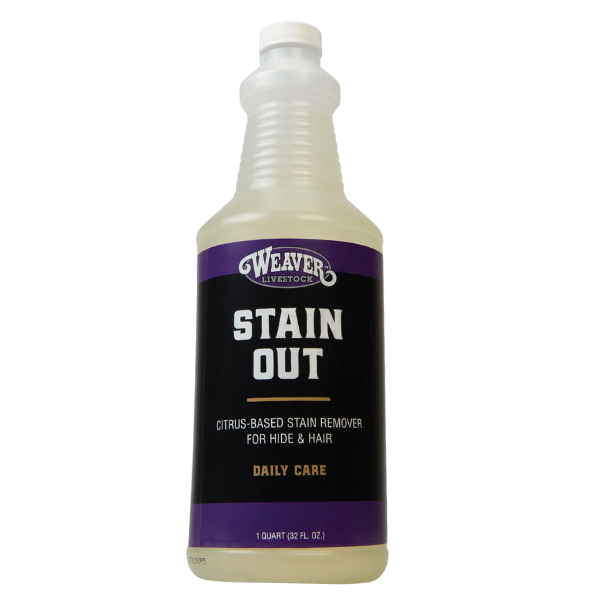 Weaver Stain Out. 1 quart bottle.
