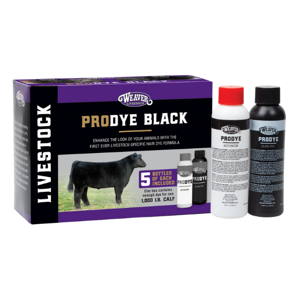 Weaver Livestock ProDye Deep Black Hair Dye