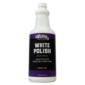 Weaver White Polish, quart size.