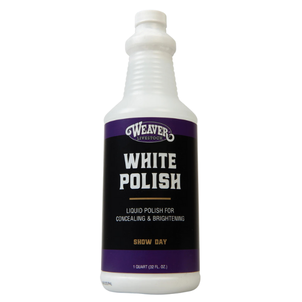 Weaver White Polish, quart size.