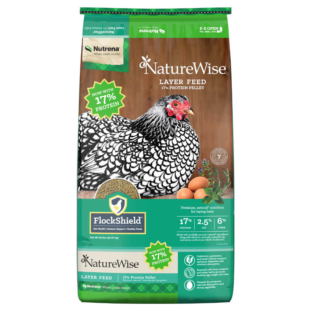 NatureWise 17% Protein Layer Pellet 50-lb bag