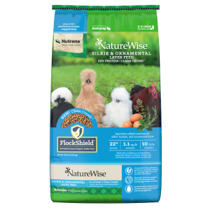 NatureWise® 22% Protein Silkie & Ornamental Layer Clean Crumb™ Poultry Feed 30 lbs