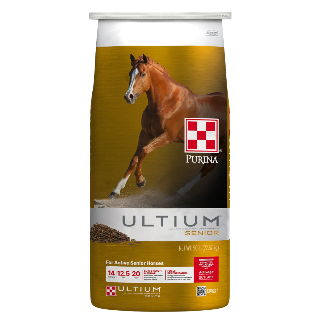 Purina® Ultium® Senior Horse Feed 50-lb bag