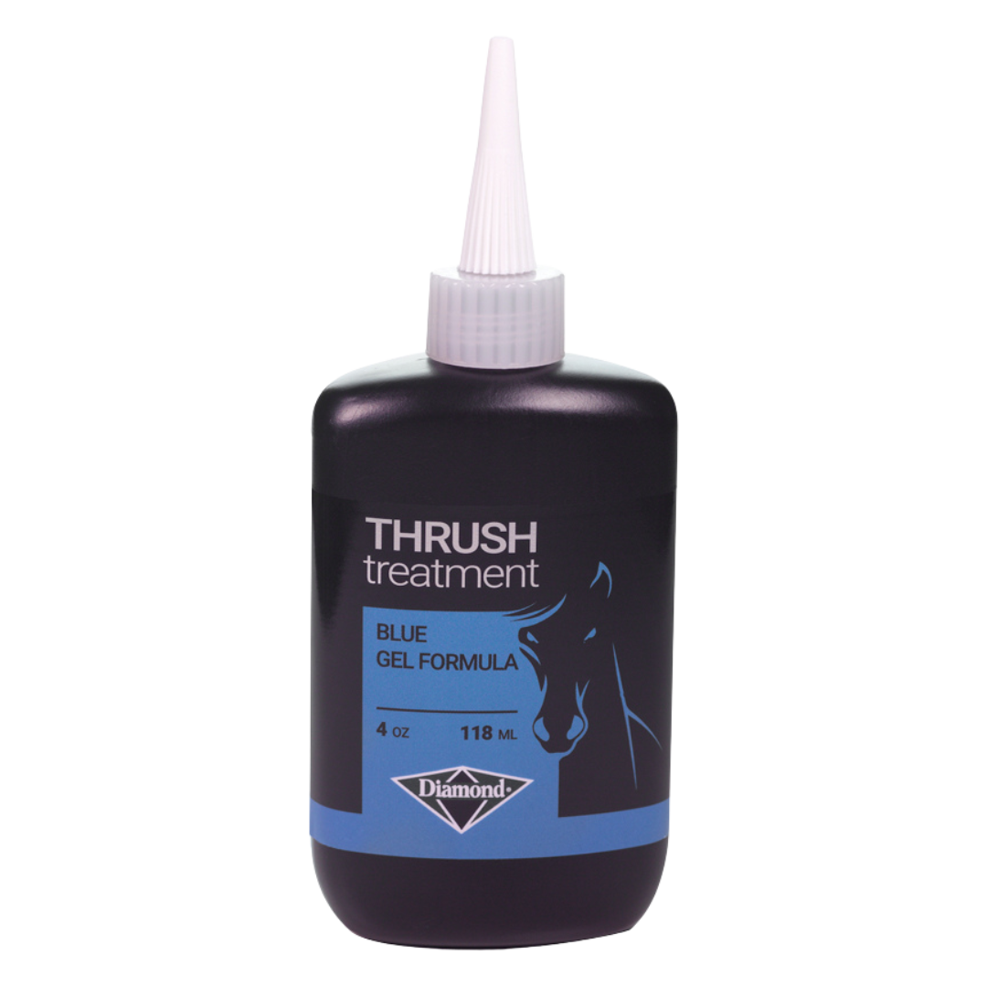 Diamond Thrush Treatment 4-oz black bottle.