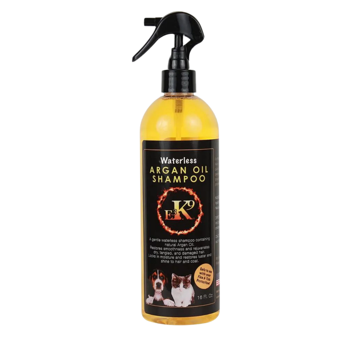 E3 K9 Waterless Argan Oil Shampoo