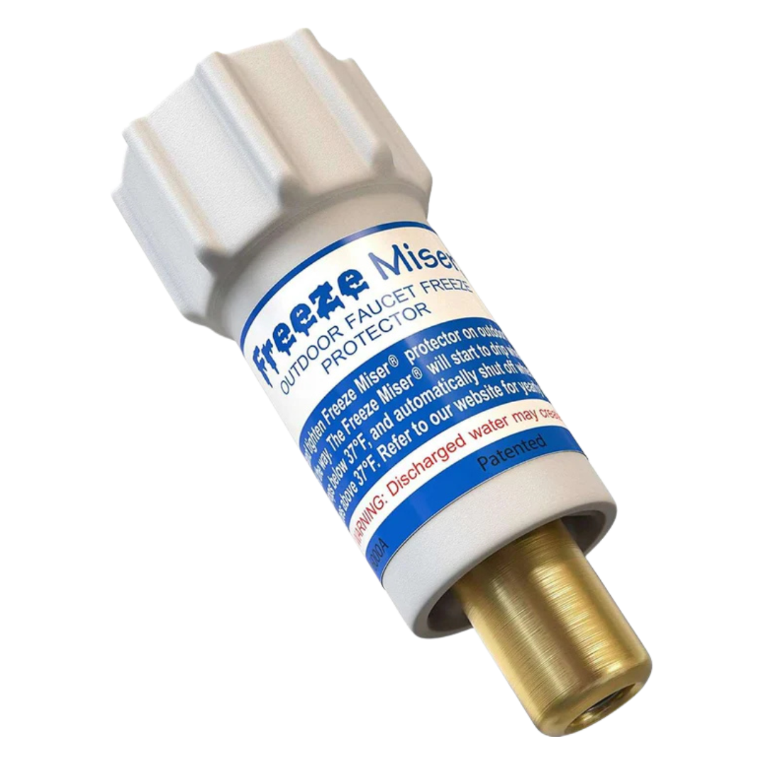 The Freeze Miser faucet protector.