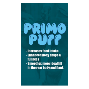 Primo Puff SW. Livestock supplement.