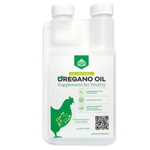 Kalmbach Oregano Oil Supplement for Poultry. 16oz.