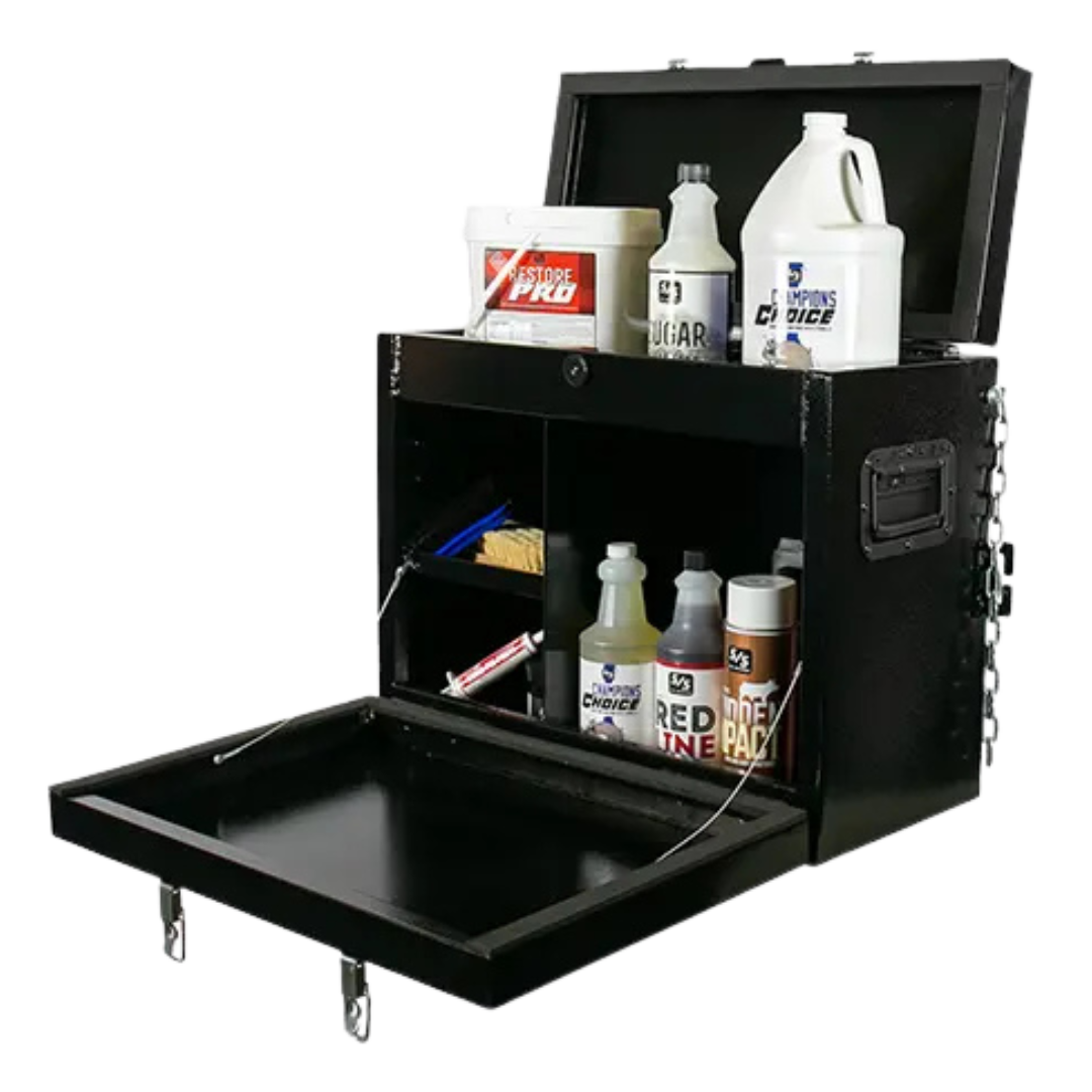 Sullivaan's Mini Stockman Show Box in black.