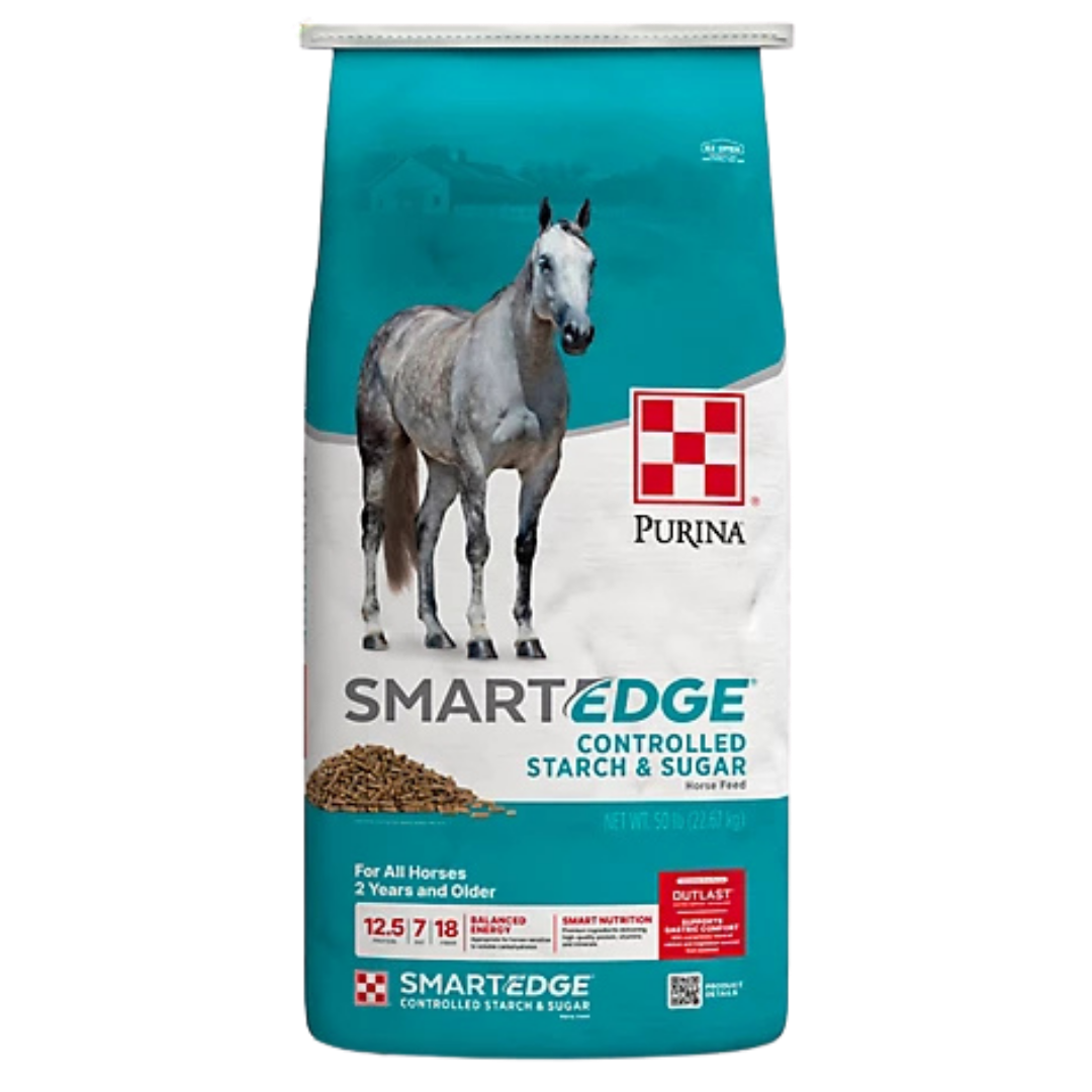 Purina Smart Edge Horse Feed. 50-lb