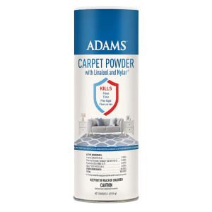 Adams Flea & Tick Carpet Powder with Nylar