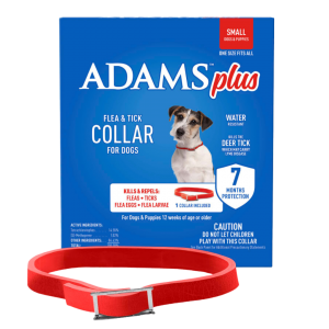 ADAMS Plus Flea & Tick Collar for Dogs - Small