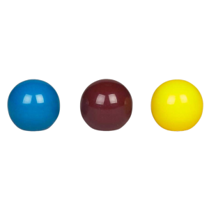 Allflex Pistol Grip Syringe Colored Knobs. Blue, Red, and Yellow round knobs.