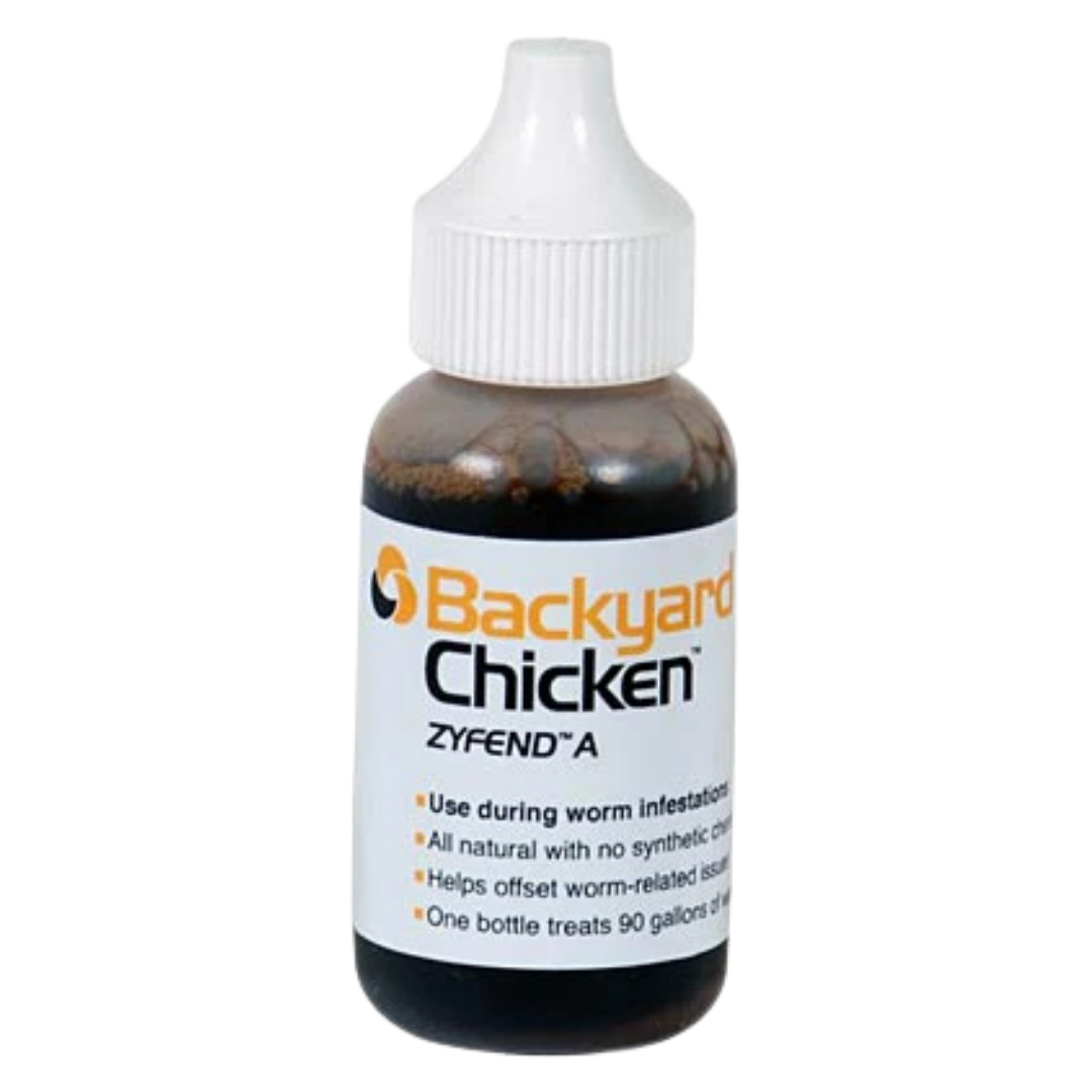 Zyfend A 30ml Digestive Health & Deworming Supplement. 30 ml bottle.