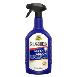 ShowSheen® Miracle Groom. blue 32 fl. oz. spray bottle