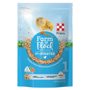 Purina® Farm to Flock® 20% Starter Chick Food