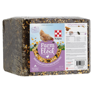 Purina Farm to Flock Protein Block for Chickens & Turkeys