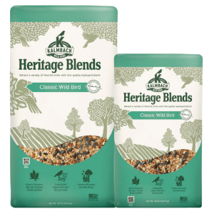Heritage Blends™ Classic Wild Bird. 20-lb and 40-lb green bags shown.