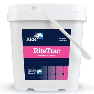 KER RiteTrac in white pail with pink label.