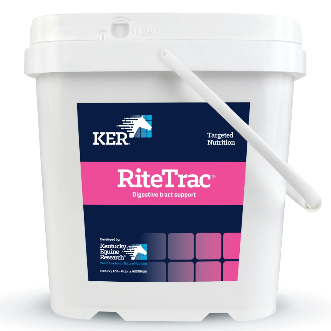 KER RiteTrac in white pail with pink label.