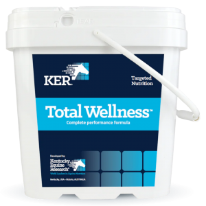 KER Total Wellness in white pail. Blue label.