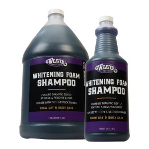 Weaver Livestock Whitening Foam Shampoo
