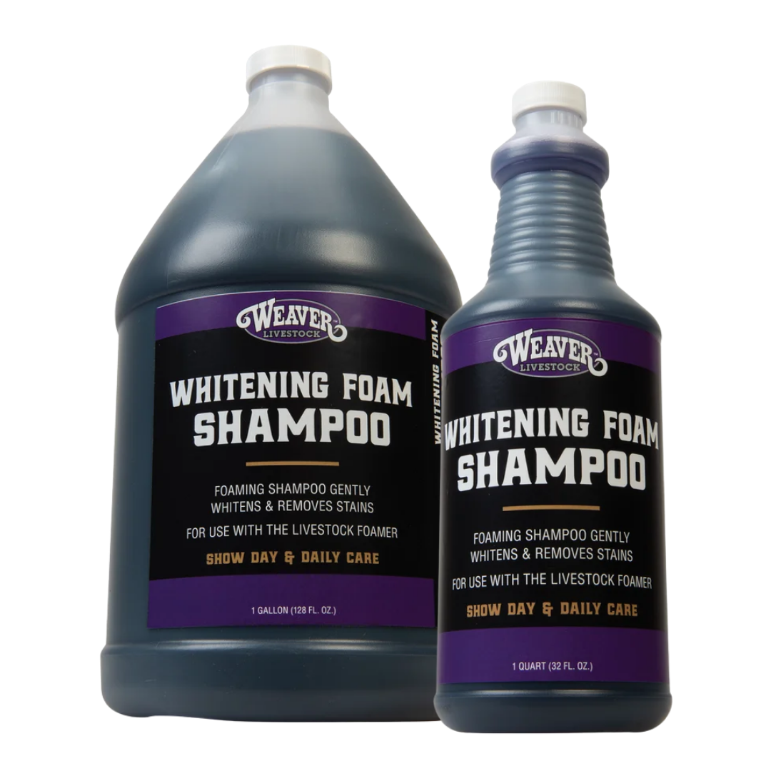 Weaver Livestock Whitening Foam Shampoo