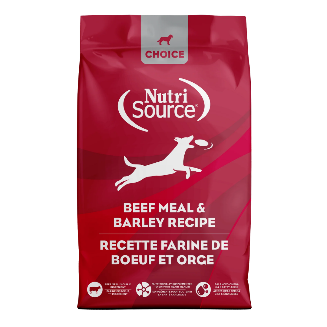 NutriSource Choice Beef Meal & Barley Recipe Dry Dog Food