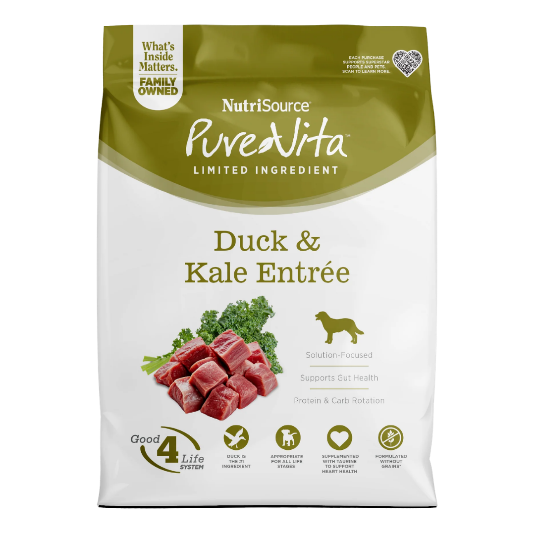 Nutrisource PureVita Duck & Kale Entrée