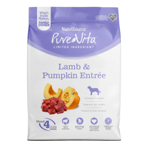 Nutrisource PureVita Lamb & Pumpkin Entrée